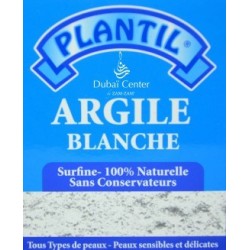 Argile Blanche surfine PLANTIL 100g